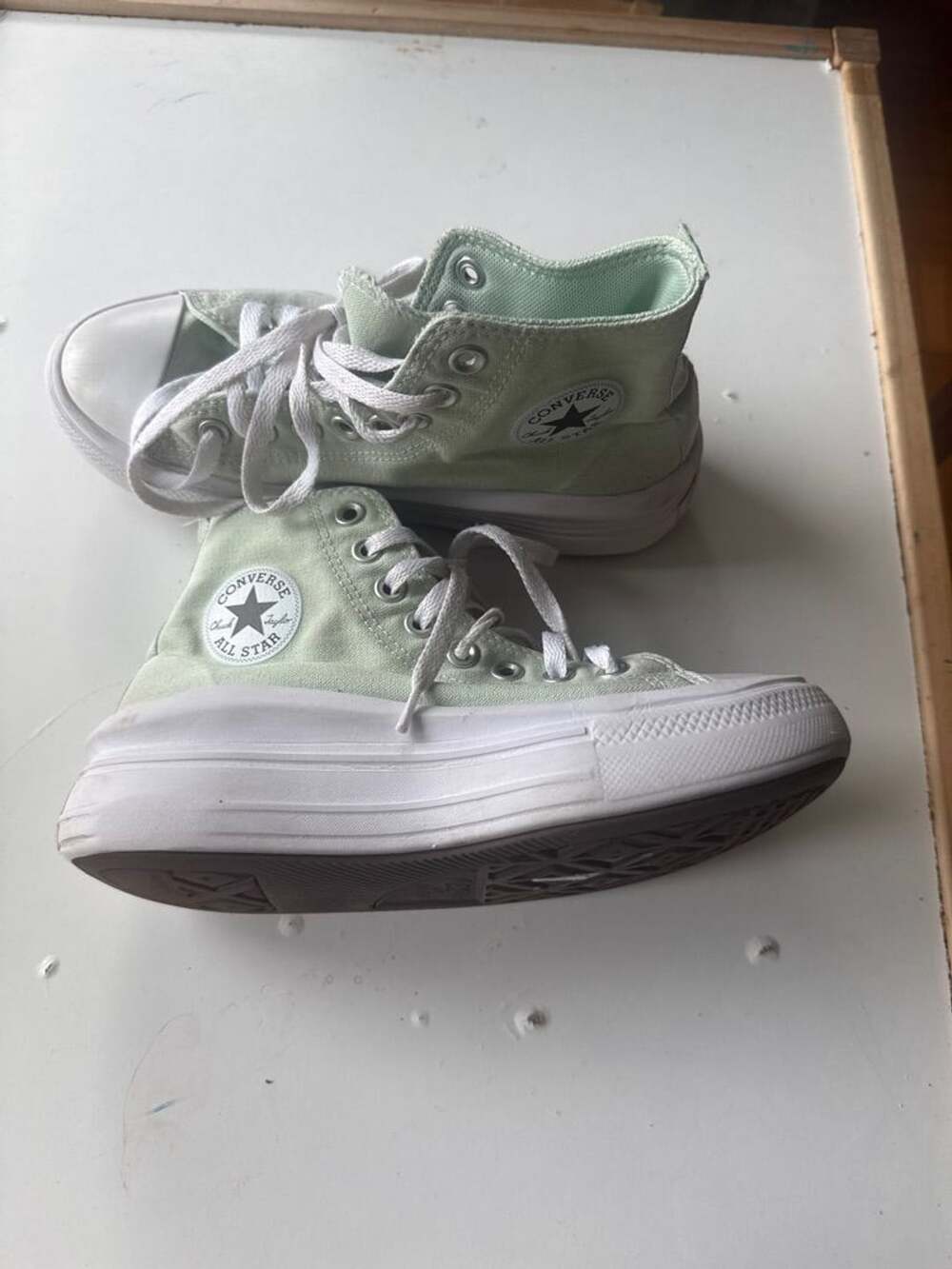 Converse Chuck Taylor Move High Top Light Green Sneakers